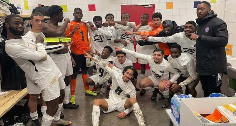 Actufoot • FC93 U18 Gambardella vestiaire